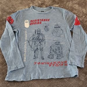 Boy's Stars Wars Long Sleeve Shirt